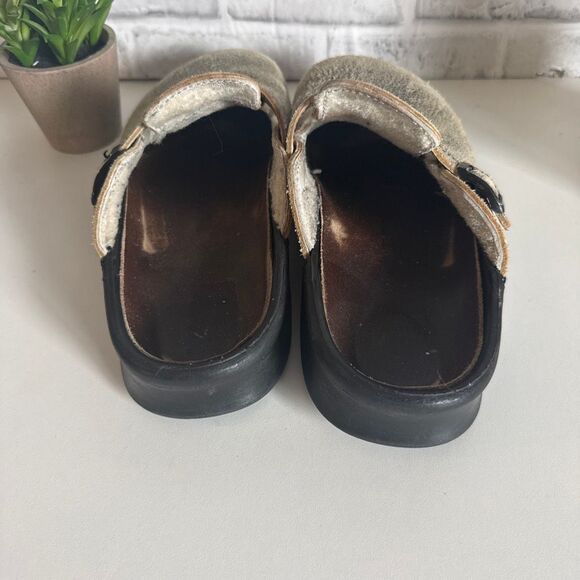 Tatami by Birkenstock Oklahoma Suede Leather Clogs Mules Men 9 Womens 11 main image 7